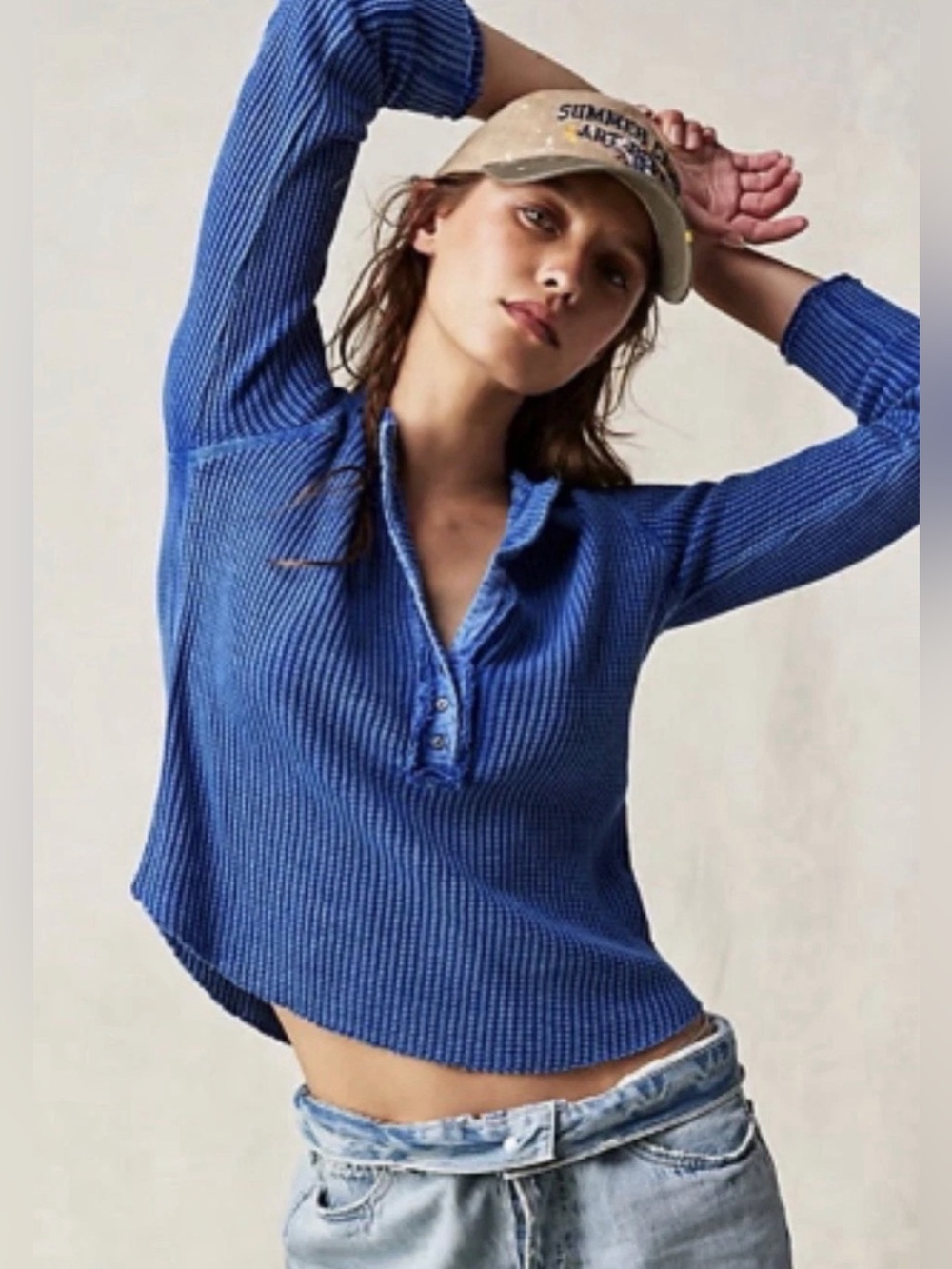 Free People FP One Colt Thermal Henley